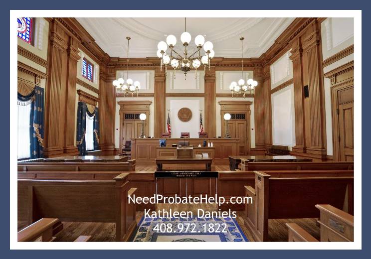 Probate Sales, Courtroom Interior