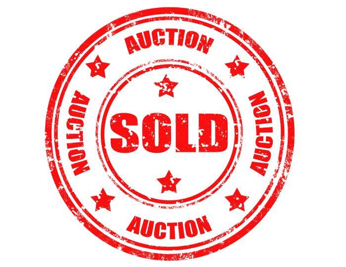 Auction sell. Аукцион вектор.